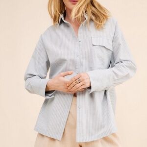 4th + Reckless linen button up